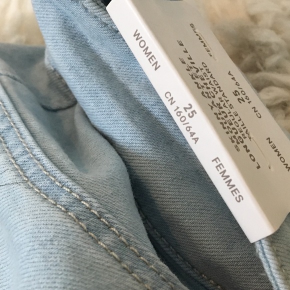 light blue skinny jeans - Picture 3 of 3